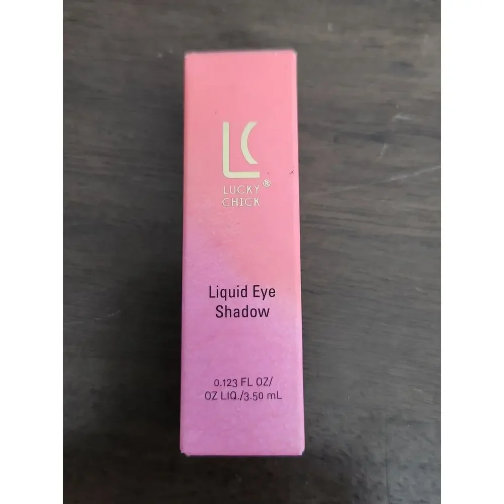 LUCKY CHICK Liquid Eyeshadow in Rose Quartz 3.5 ml, Full Size new